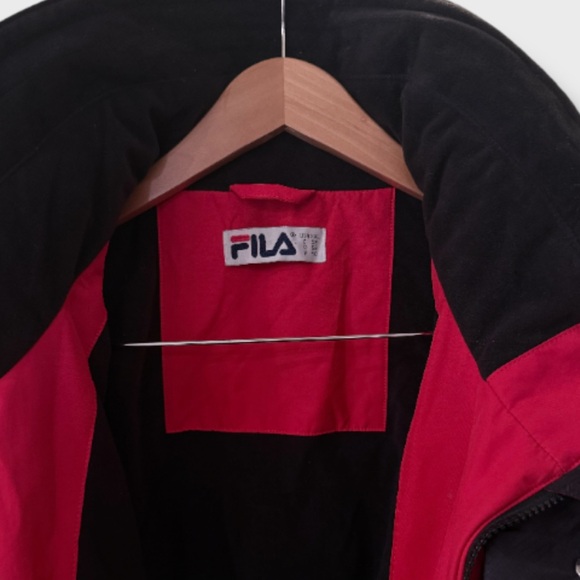 Fila Mens Ski Team Snowsuit | USA XXL | Red + Black |  Red/Blk | $120 - Picture 10 of 12